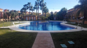 Inviting house in Lepe with shared pool.